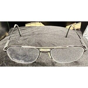 Stetson 239 Eyeglass Frames Metal Gray Zyloware Rectangle 54-14-140